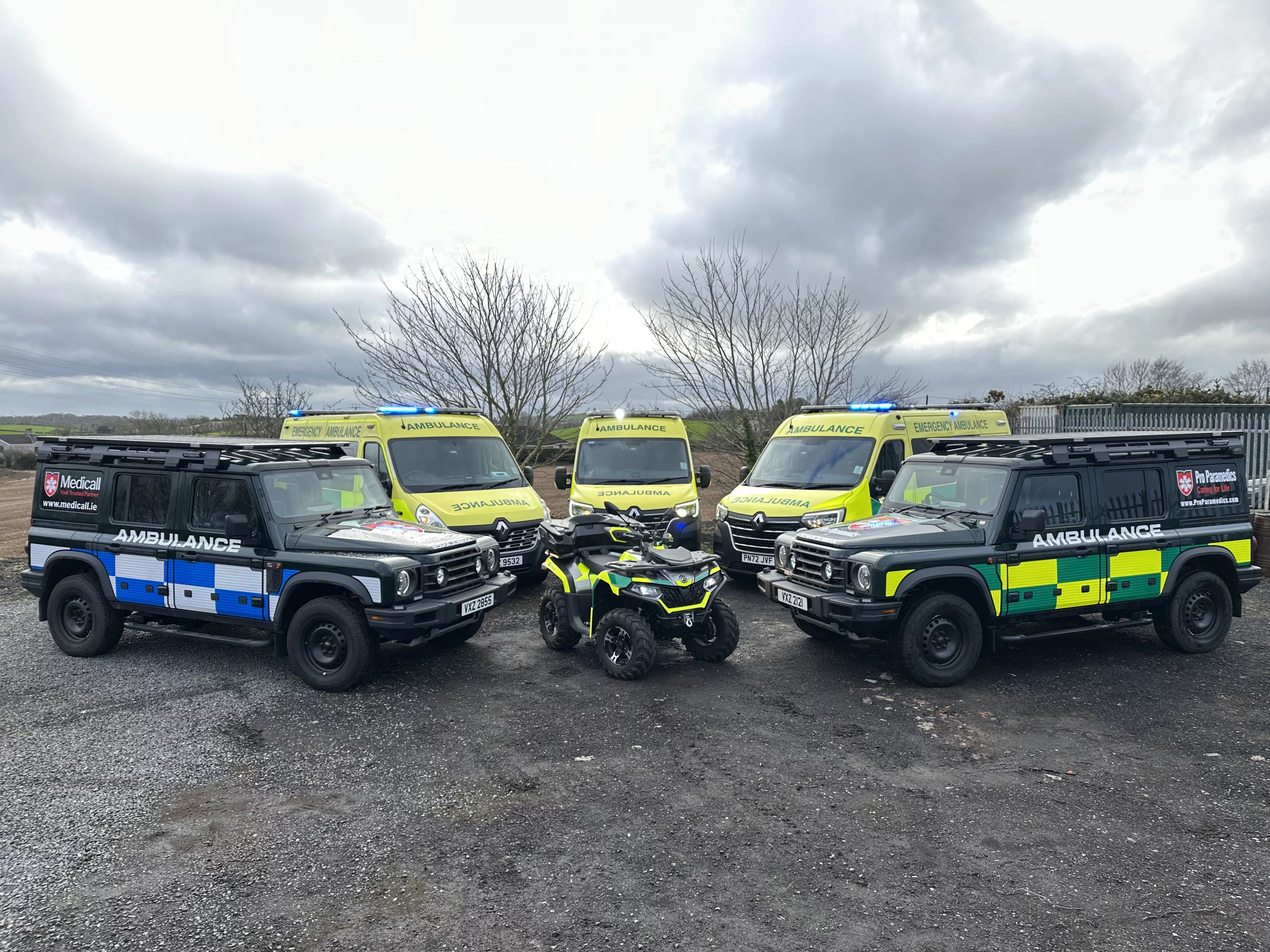 Proparamedics Unveils NI’s First Off-Road Recovery Ambulances