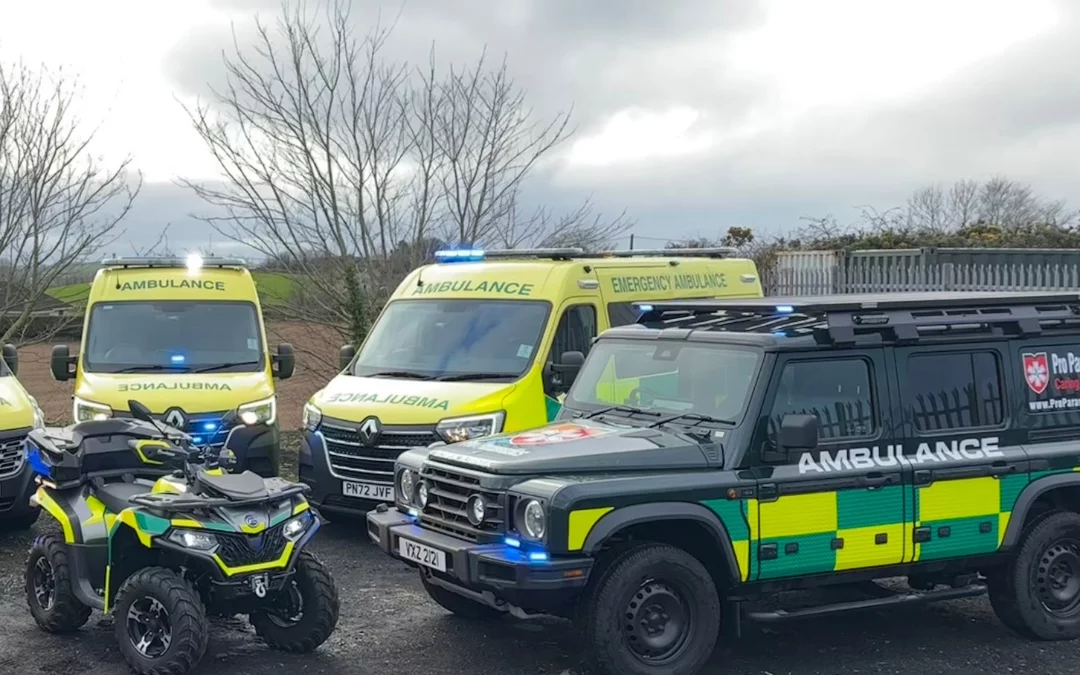 Proparamedics Unveils NI’s First Off-Road Recovery Ambulances