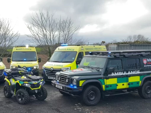 Proparamedics Unveils NI’s First Off-Road Recovery Ambulances Proparamedics Unveils NI’s First Off-Road Recovery Ambulances
